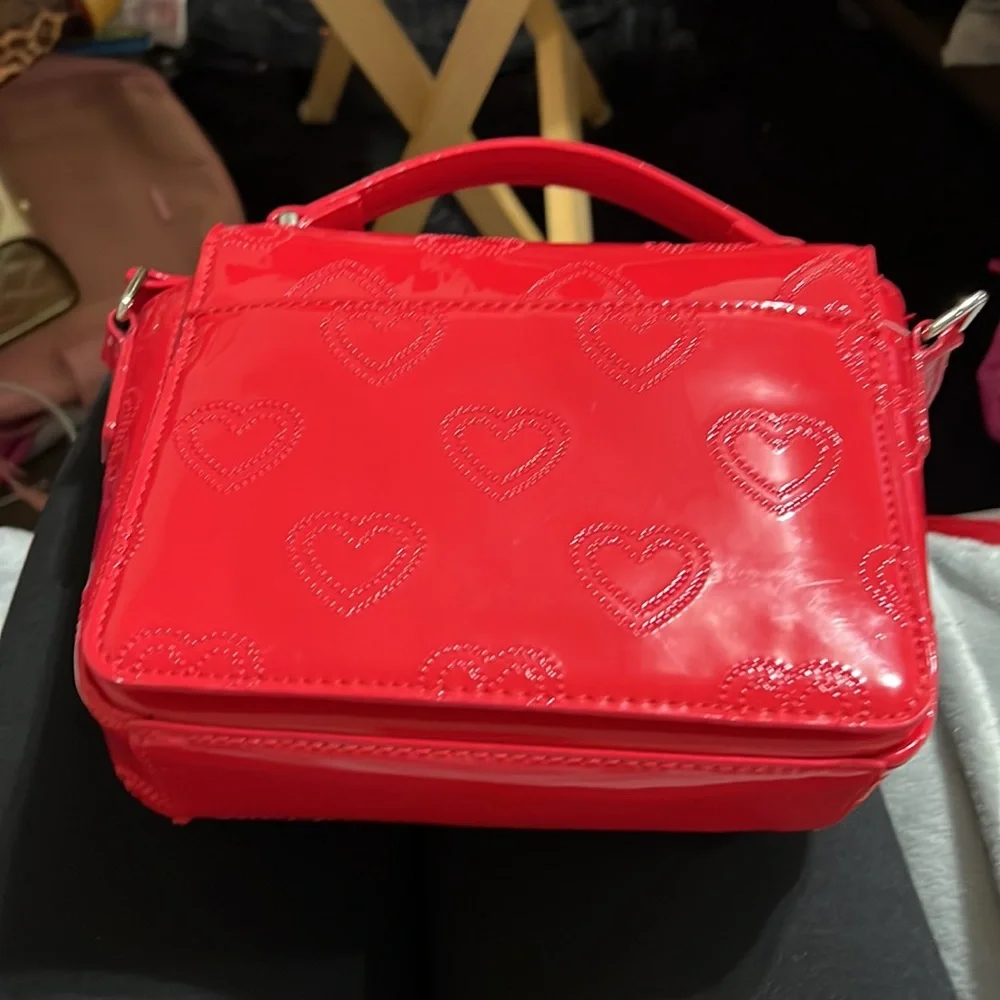 Betsy Johnson red bag:STOLEN - Picture 15 of 16